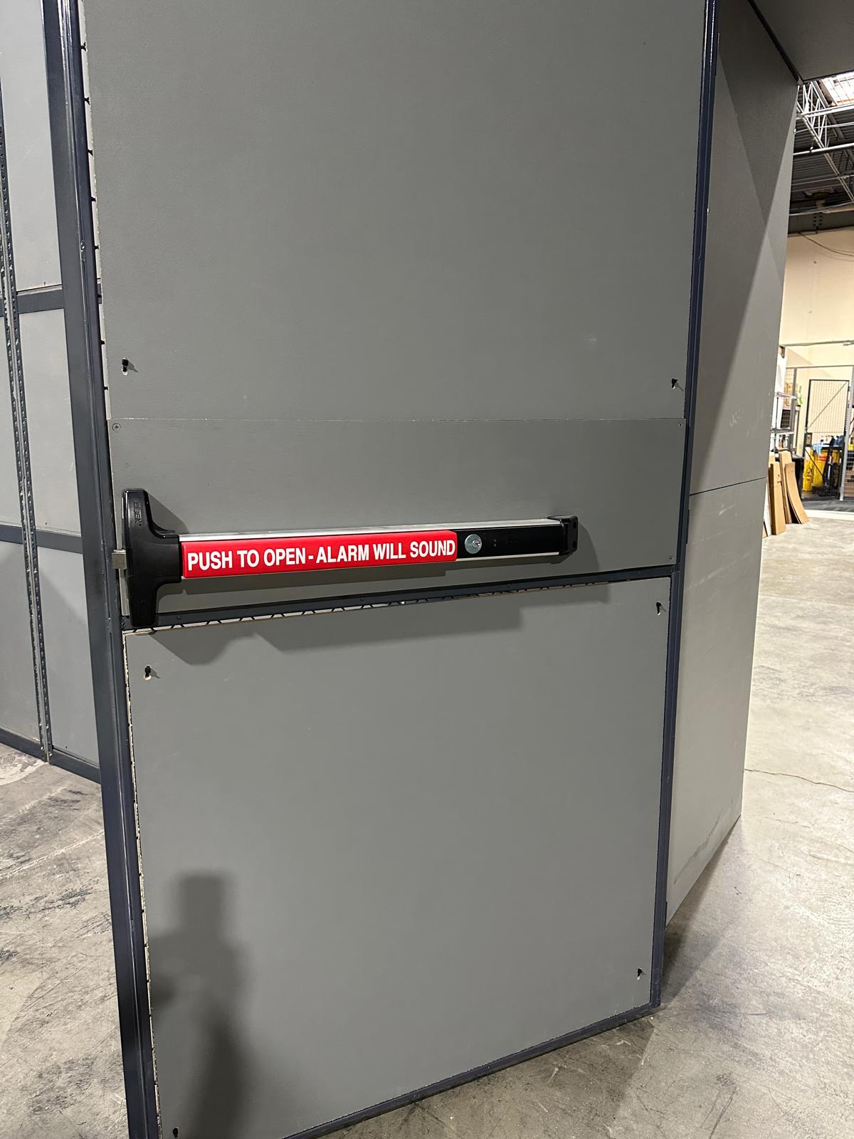 Fire door installation 4